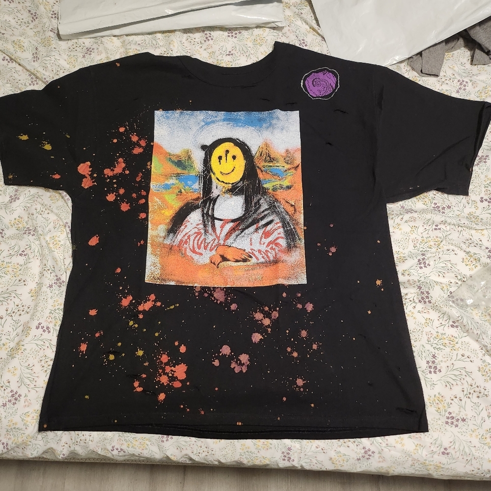 GRISELDA GXFR Rebirth Mona Lisa.                          Pray for Paris. XL NWT